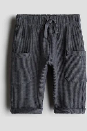 H&M Vohvelipintaiset puuvillahousut