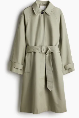 H&M Vyöllinen car coat -takki