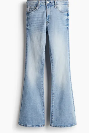 H&M Flared Ultra High Jeans