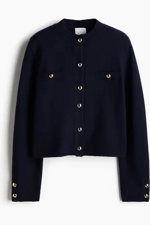H&M Napillinen neuletakki