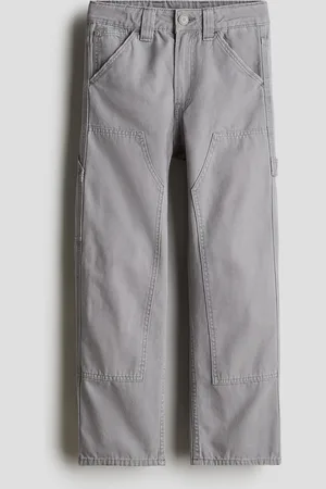 H&M Väljämalliset kanvaasihousut