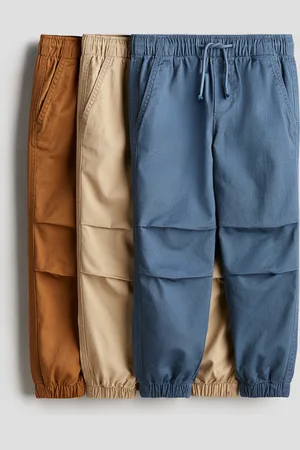 H&M 3 kpl puuvillaisia joggerseja