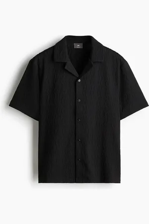 H&M Kuviopintainen laakakauluspaita Regular Fit