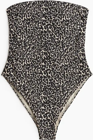 H&M High leg -bandeau-uimapuku pehmustetuin kupein