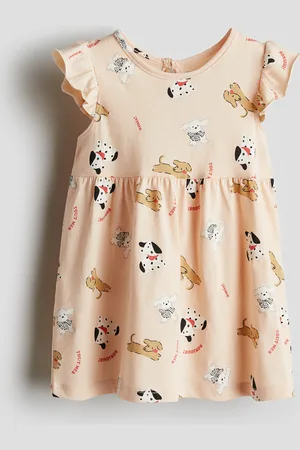 H&M Painokuvioinen puuvillamekko