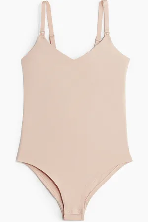 H&M MAMA Topattu mikrokuituinen imetysbody