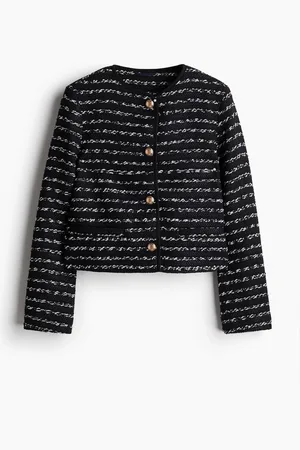 H&M Kuviopintainen kangastakki