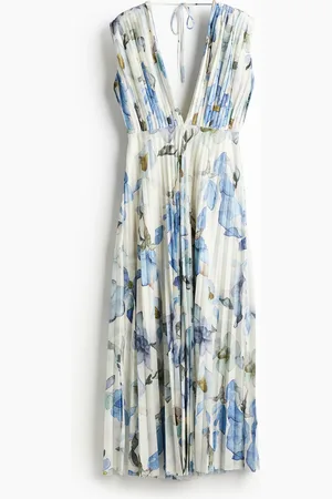 H&M Pliseerattu trikoomekko