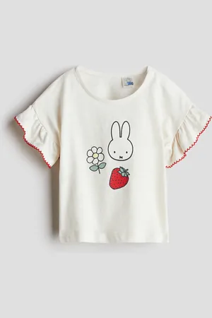 H&M Painokuvallinen puuvillapusero