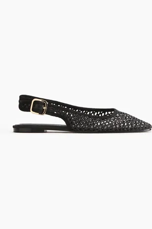H&M Mesh-slingback-sandaalit