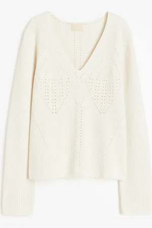 H&M Pointelle-neulepusero