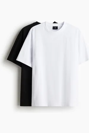 H&M 2 kpl T-paitoja Loose Fit