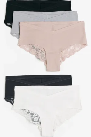 H&M MAMA 5 kpl hipster-alushousuja