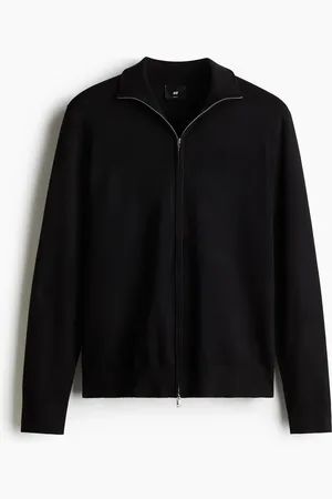 H&M Vetoketjullinen neuletakki Slim Fit