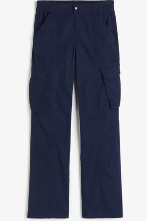 H&M Cargohousut puuvillakanvaasia