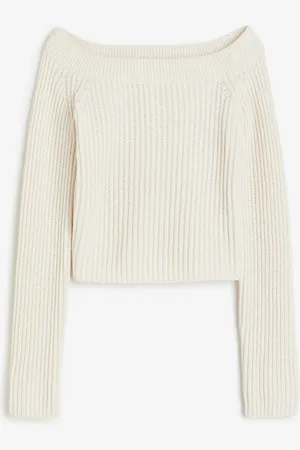 H&M Off shoulder -ribbineulepusero