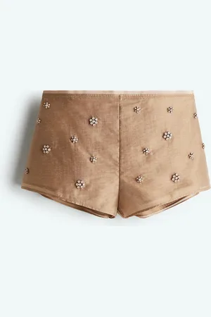 H&M Strassikoristeiset minishortsit