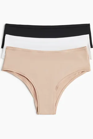 H&M 3 kpl mikrokuituisia hipster-alushousuja