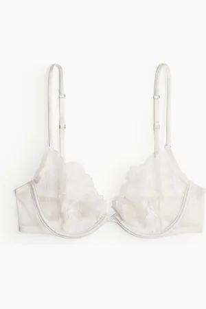H&M Pehmustamattomat mesh-kaaritukirintaliivit