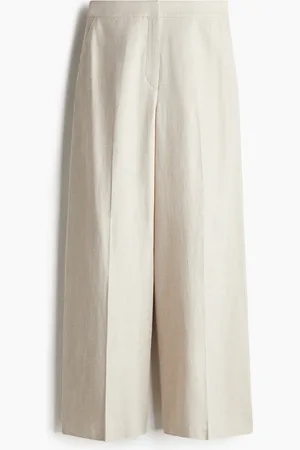 H&M Väljät pellavasekoitteiset housut
