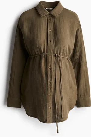 H&M MAMA Before & After -musliinipaita