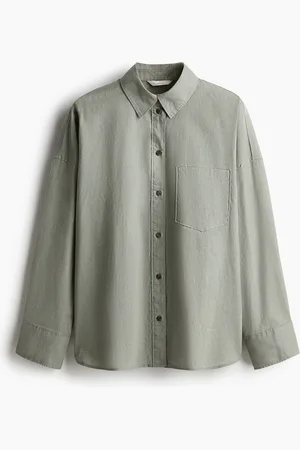 H&M Pellavasekoitteinen oversize-paita