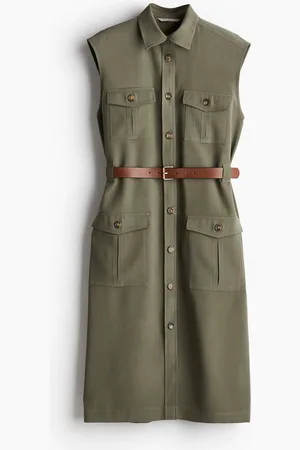 H&M Vyöllinen cargomekko