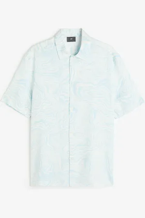 H&M Lyhythihainen lyosellipaita Regular Fit