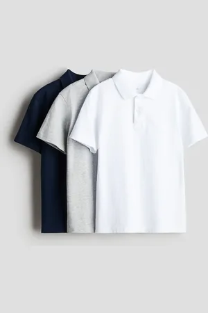 H&M 3 kpl puuvillapikeepaitoja
