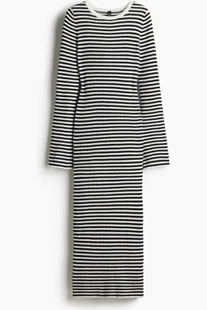 H&M Bodycon-ribbineulemekko
