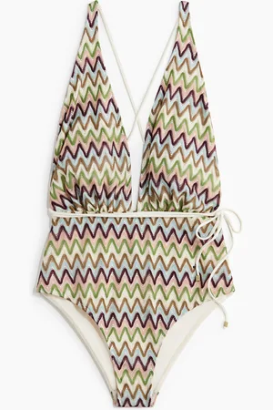 H&M Crochethalter Wrap Around Swimsuit