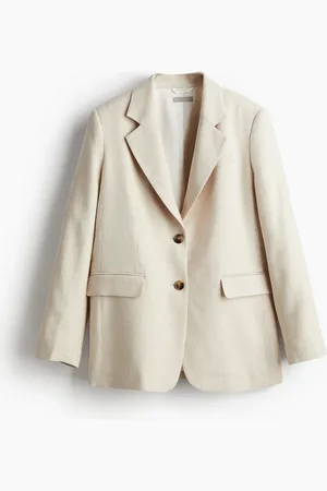 H&M Pellavasekoitteinen tvillibleiseri