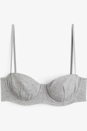 H&M Pehmustamattomat balconette-puuvillaliivit