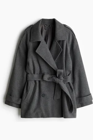 H&M Lyhyt huovutettu kipparintakki