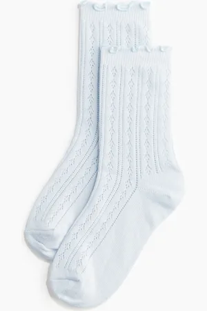 H&M Pointelle-neulesukat