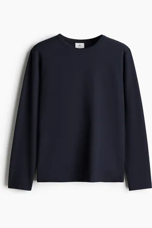 H&M Pitkähihainen vohvelikuvioinen pusero Regular Fit