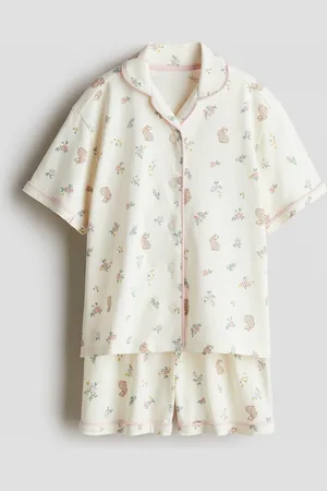 H&M Kuviollinen trikoopyjama
