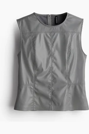 H&M Pinnoitettu toppi