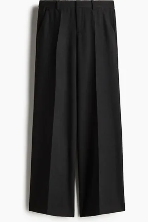 H&M Huolitellut väljät housut