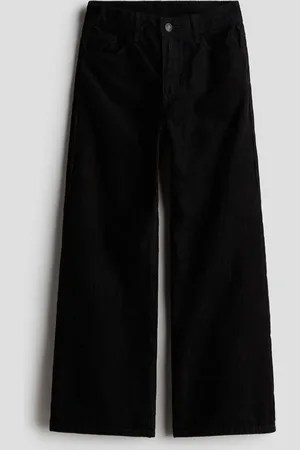 H&M Housut puuvillaista vakosamettia
