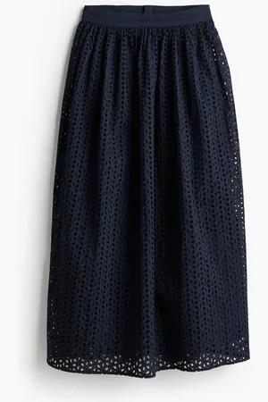 H&M Broderie anglaise -maksihame