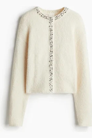 H&M Strassikoristeinen neuletakki