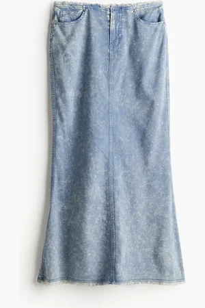 H&M Levenevä rispaantunutreunainen hame