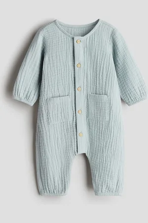 H&M Puuvillamusliininen haalari