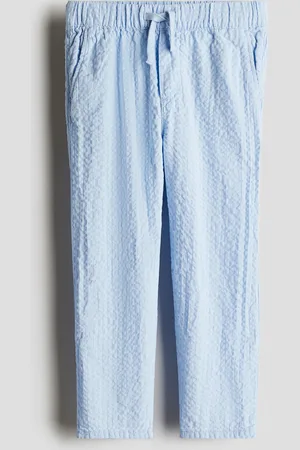 H&M Puuvillaiset seersucker-housut