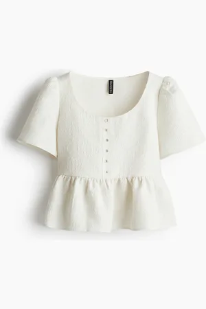 H&M Peplum-brokadipusero