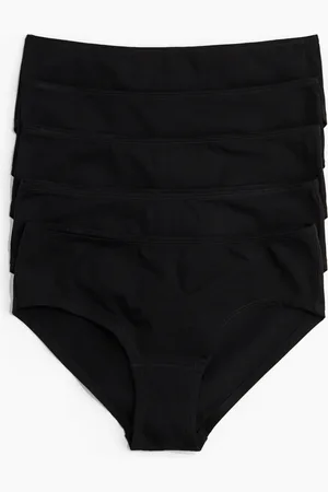 H&M 5 kpl puuvillaisia hipster-alushousuja