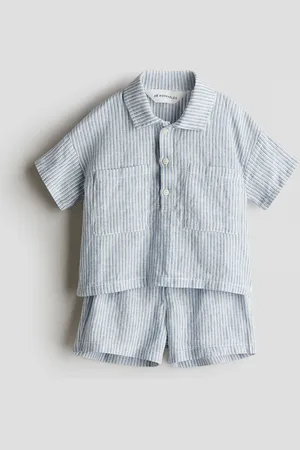 H&M Kaksiosainen pellavasekoitteinen setti