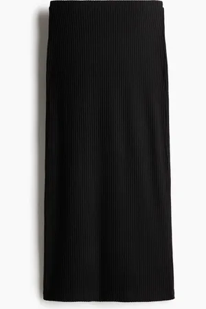 H&M Ribattu midihame