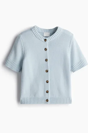 H&M Lyhythihainen villaneuletakki